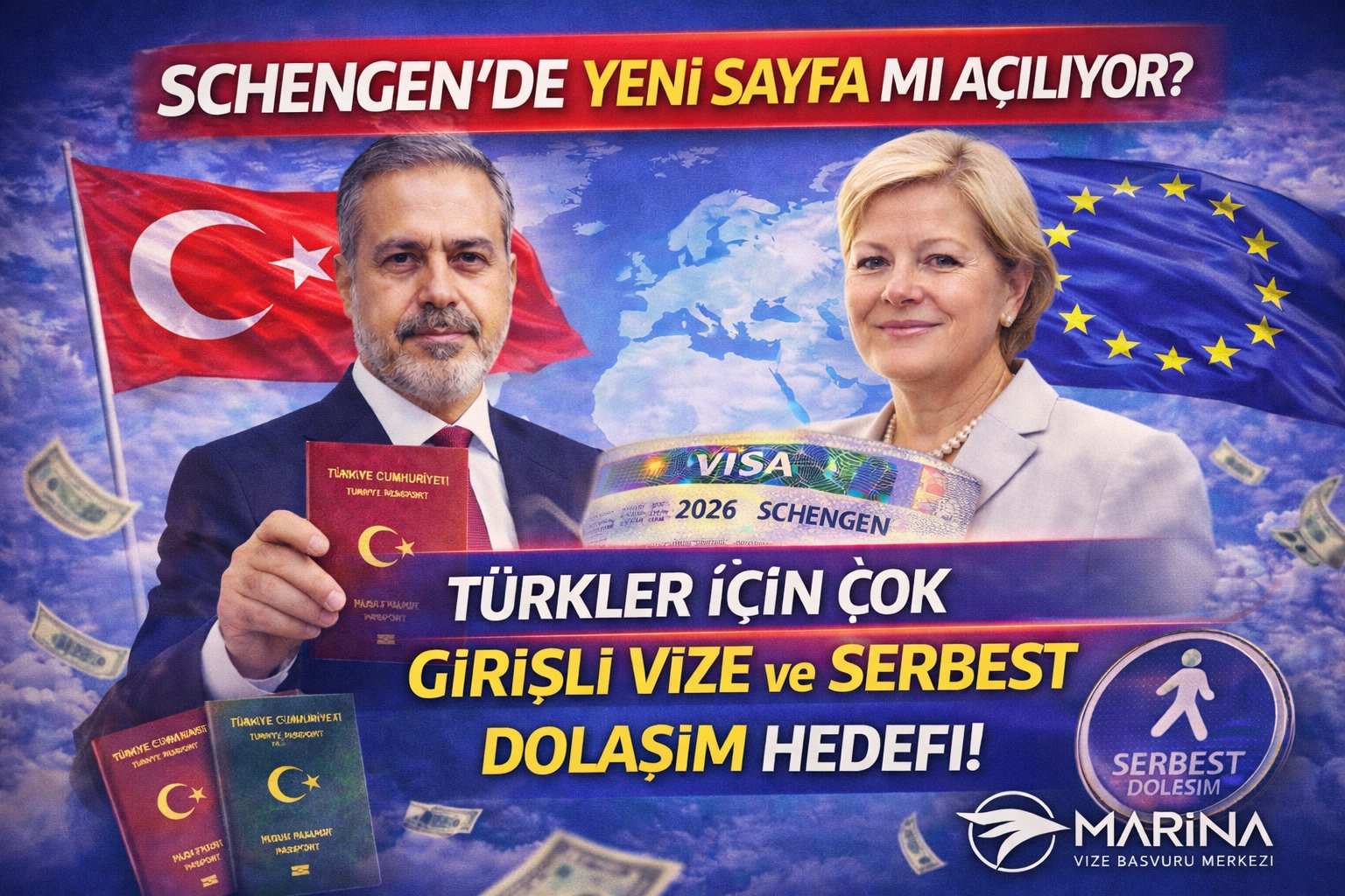 Schengen’de Yeni Sayfa mı Açılıyor? Türk Vatandaşları İçin Çok Girişli Vize ve Serbest Dolaşım Mesajı