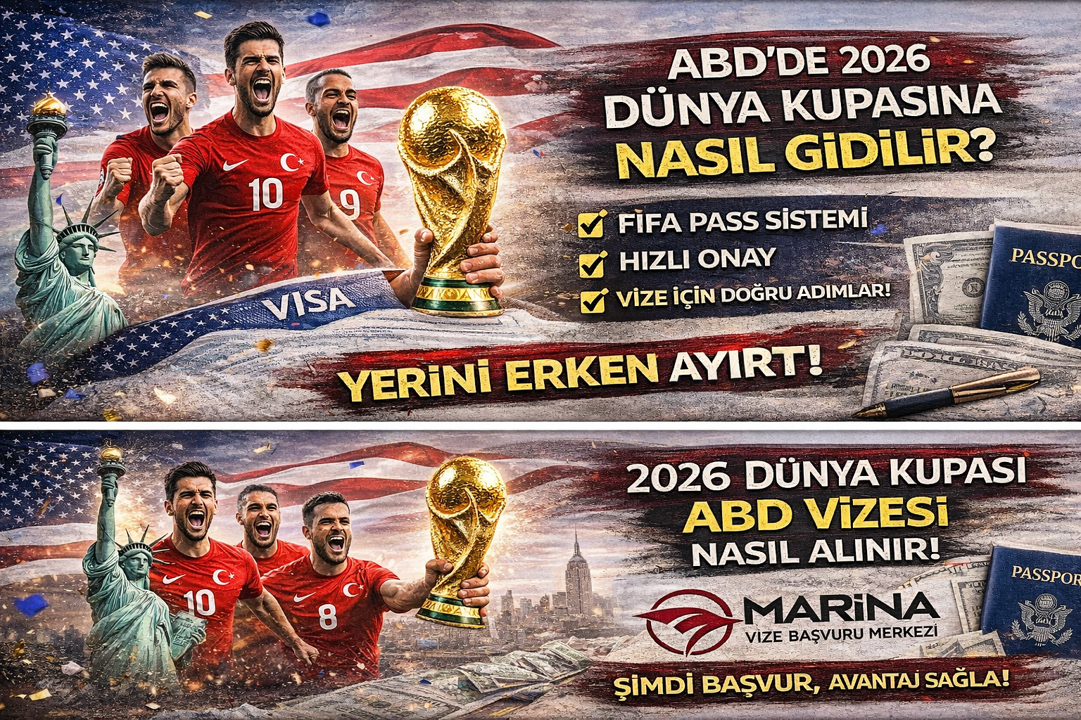 2026 Dünya 2026 Dünya Kupası için ABD vizesi başvuru süreci ve FIFA PASS sistemi hakkında bilgiİçin ABD Vizesi Nasıl Alınır? Bilet Sahiplerine Özel Yeni Sistem Açıklandı