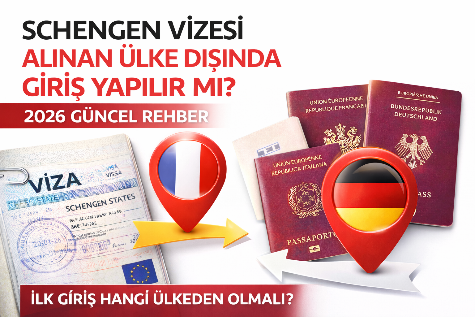 Schengen Vizesi Alınan Ülke Dışında Giriş Yapılabilir mi? (2026 Güncel)
