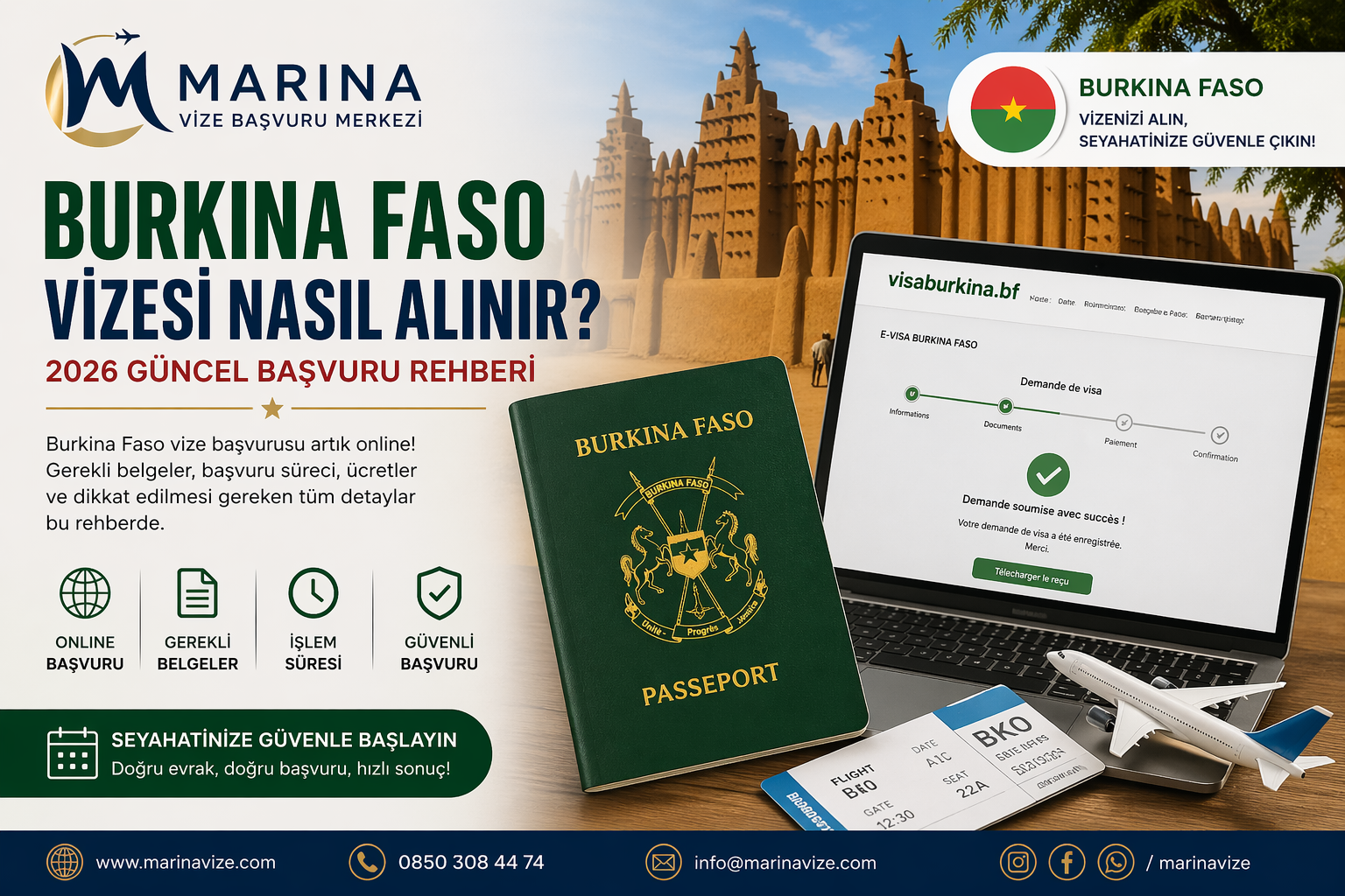 Burkina Faso Vizesi Nasıl Alınır? 2026 Güncel Başvuru Rehberi