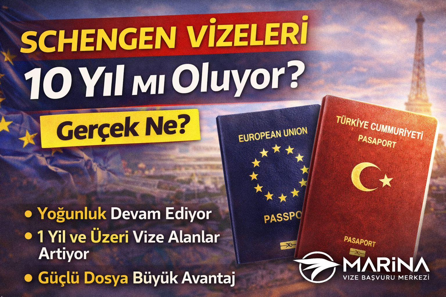 Schengen Vizeleri 10 Yıla mı Çıkıyor? Gerçek Ne, Resmî Durum Ne?