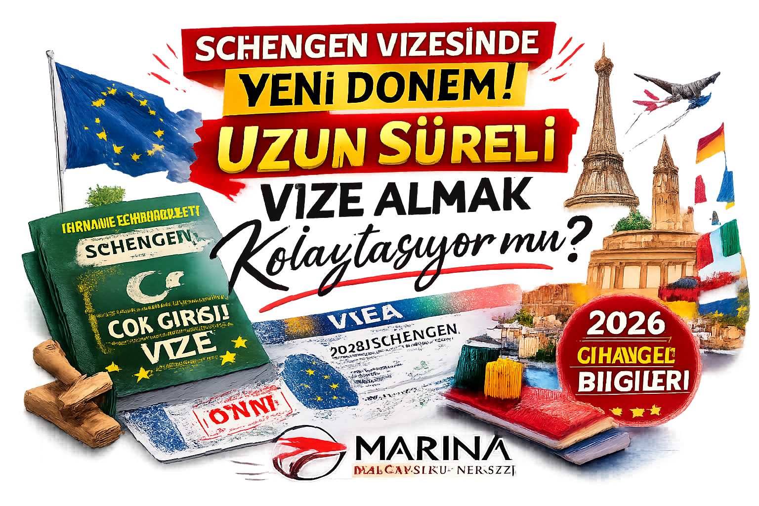 Schengen Vizesinde Yeni Dönem: Uzun Süreli Çok Girişli Vizeler Artıyor mu? (2026)